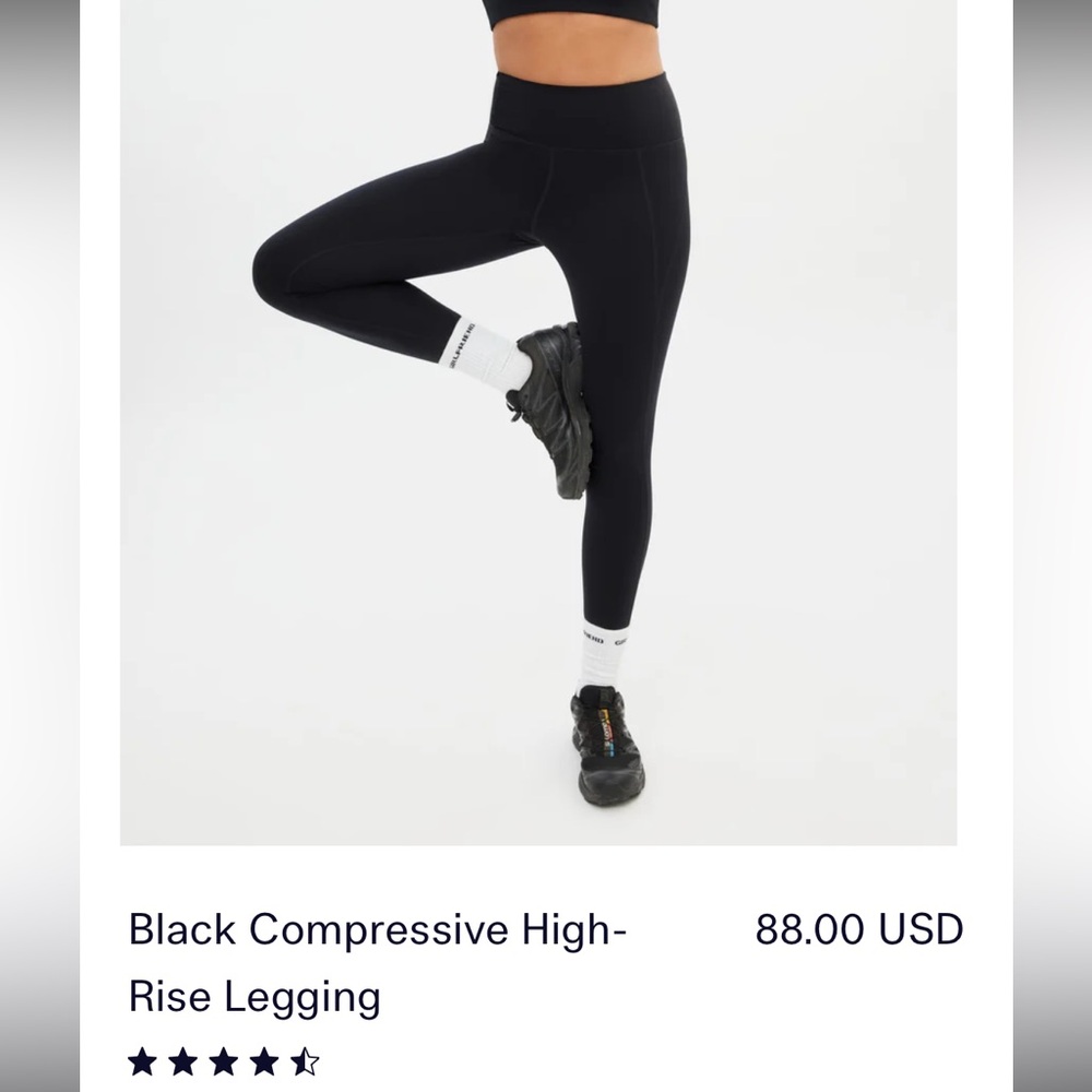 Bundle of 3 Black Girlfriend Collective Leggings